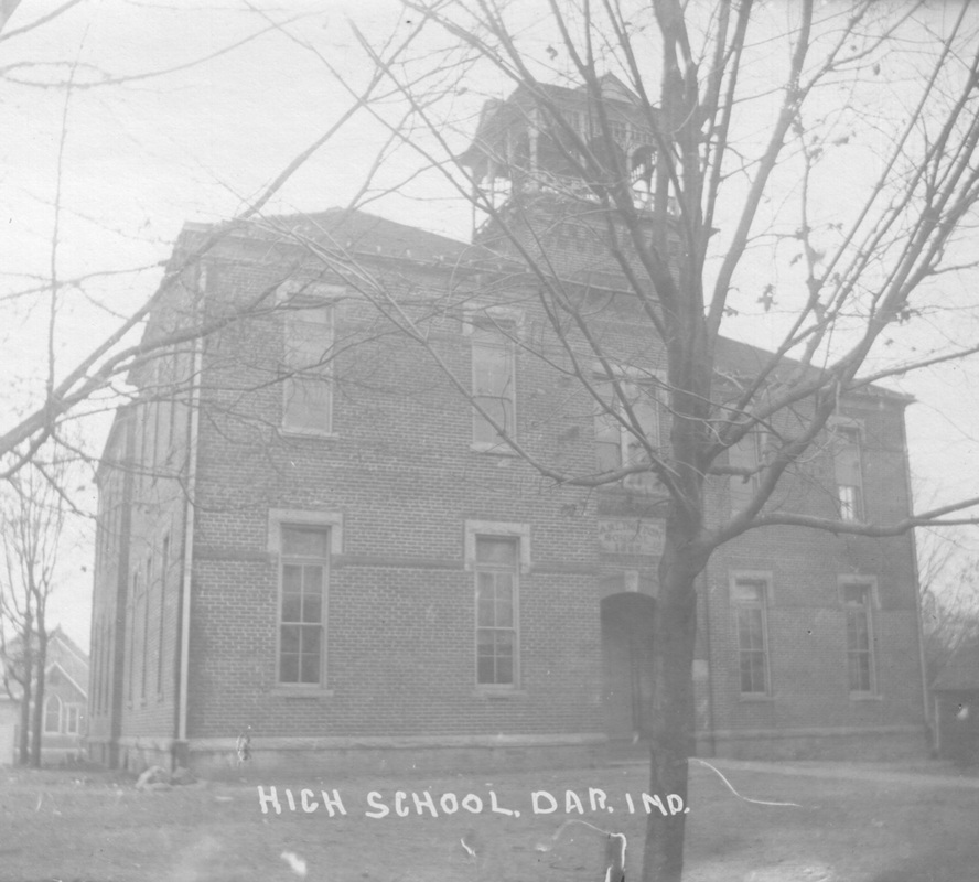 First Darlington High School built in 1895.