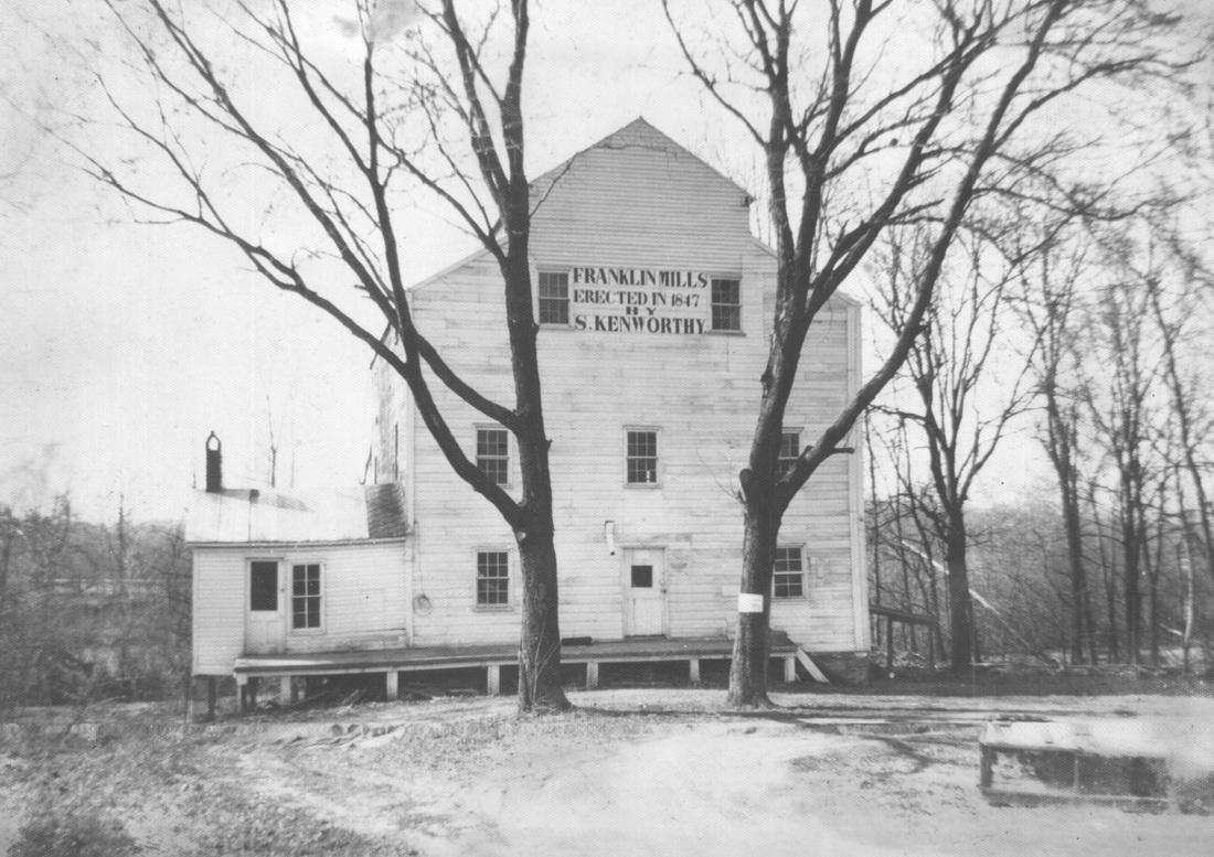 Franklin Mill (front) 1920's.