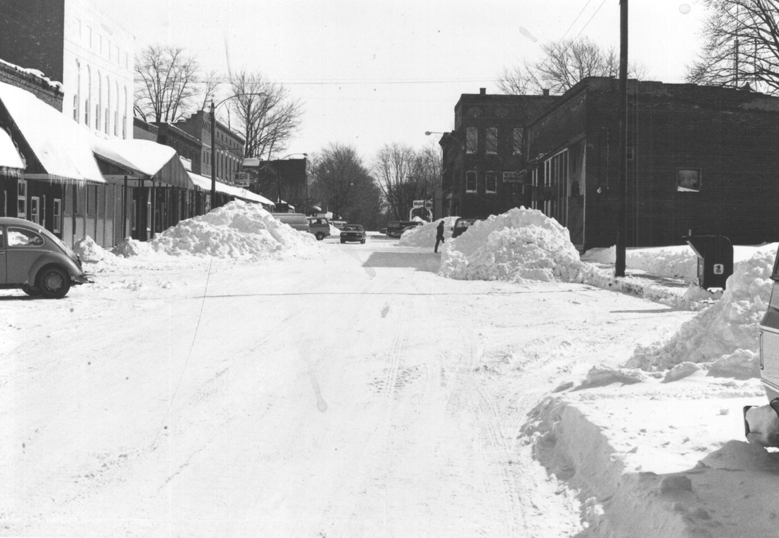 Main St. after 20 inches of snow in 1984.