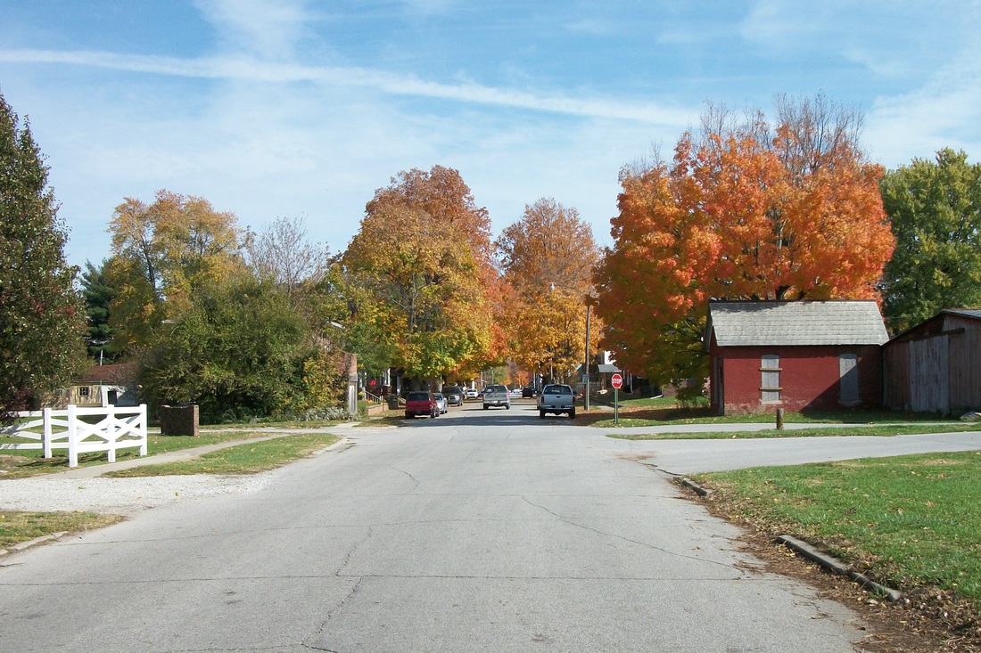 West Main St. looking east. 2015.
