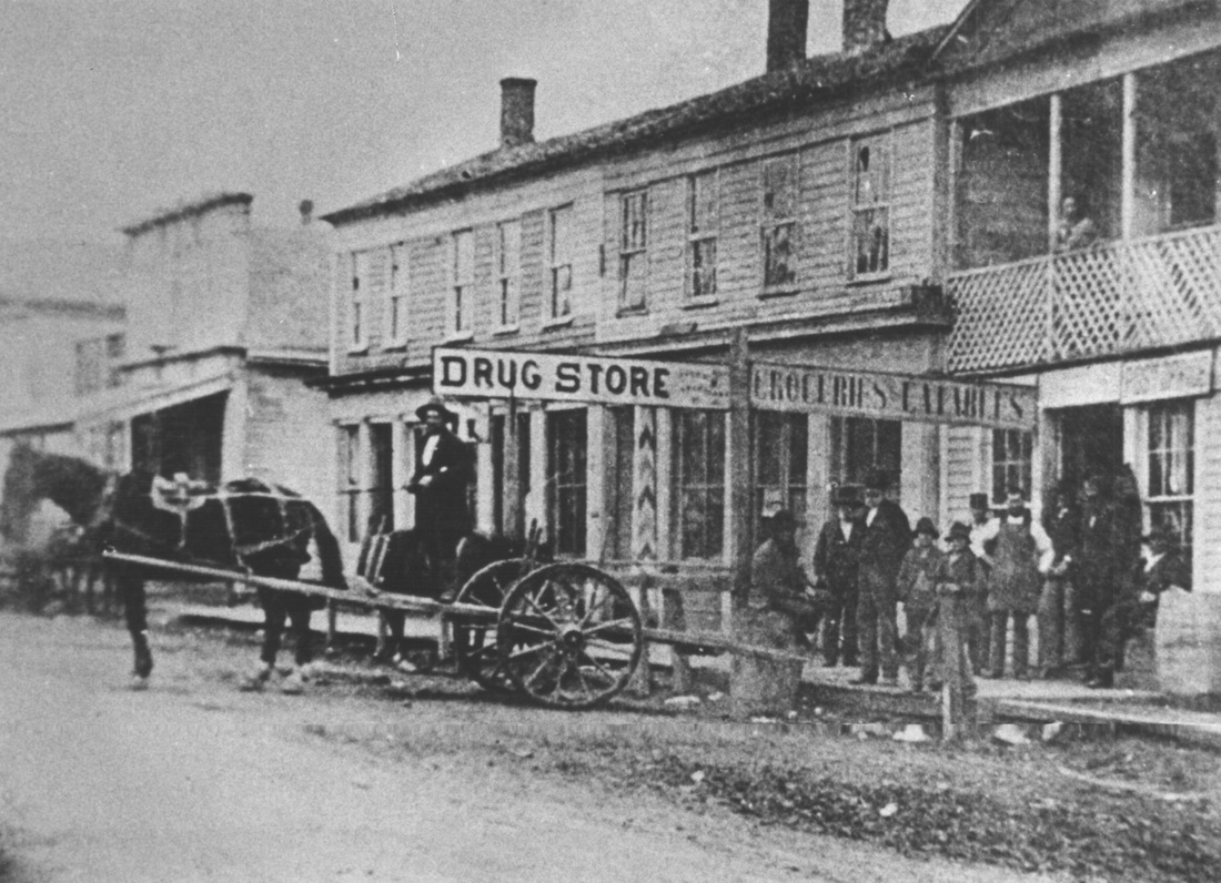 Main St. possibly before 1880.