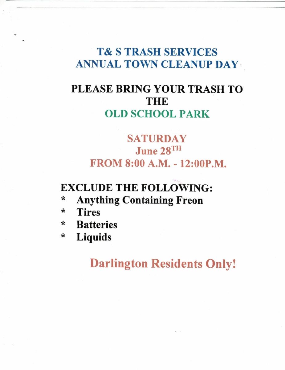 large trash day